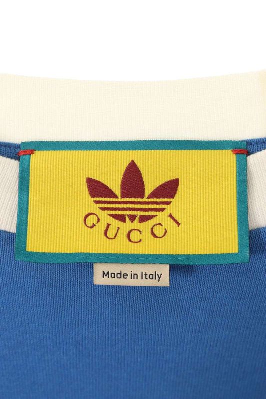 Gucci 700506 Xjeko Logo Print Sideline Long Sleeve Cut And Sewn Men's XS