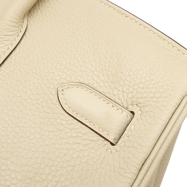 Hermes Handbag Birkin 35 Togo Purschman Silver Hardware M Marked [box