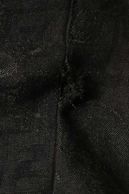 Fendi Flp201 AKCW Zucca Pattern Denim Pants Men's 30