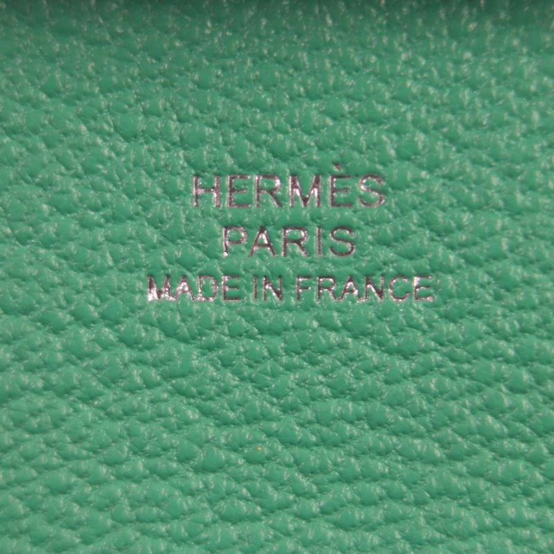  Hermes Bastia Verso Blue Zanzibar Mint Silver Hardware Purchased May '24