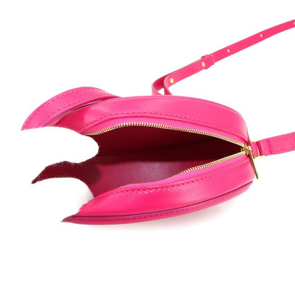 Exhibit Celine Oval Purse Cuir Triomphe Shoulder Bag Leather Pink 10i703dpq