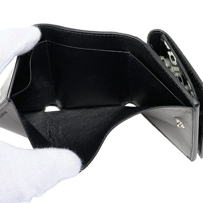 Balenciaga Trifold Wallet Cache Black/white