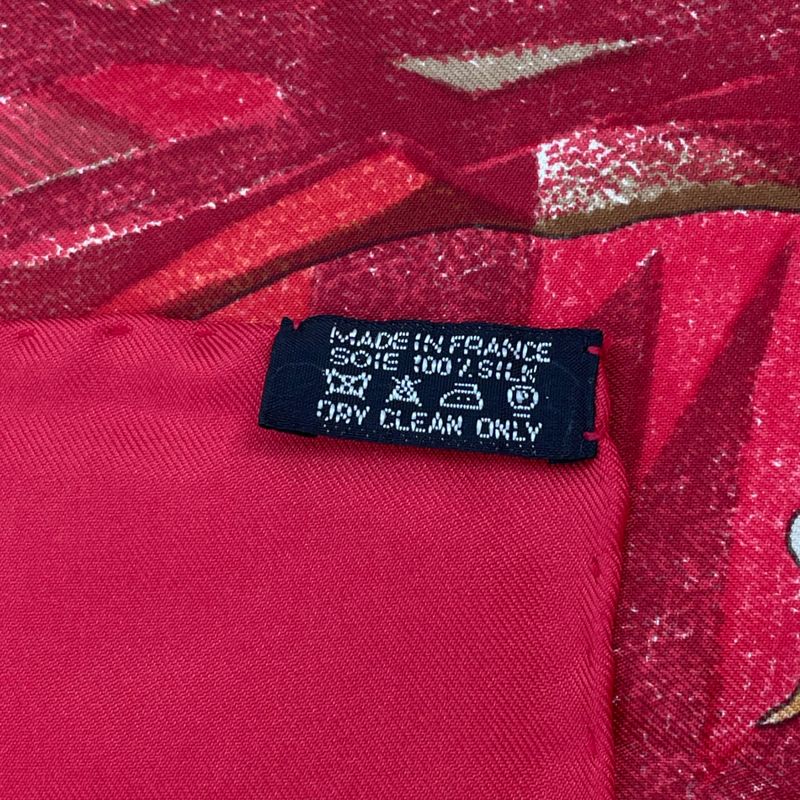 Hermes Promenade Au Pays De Cezanne Country Of Cezanne Carre 90 Silk Scarf