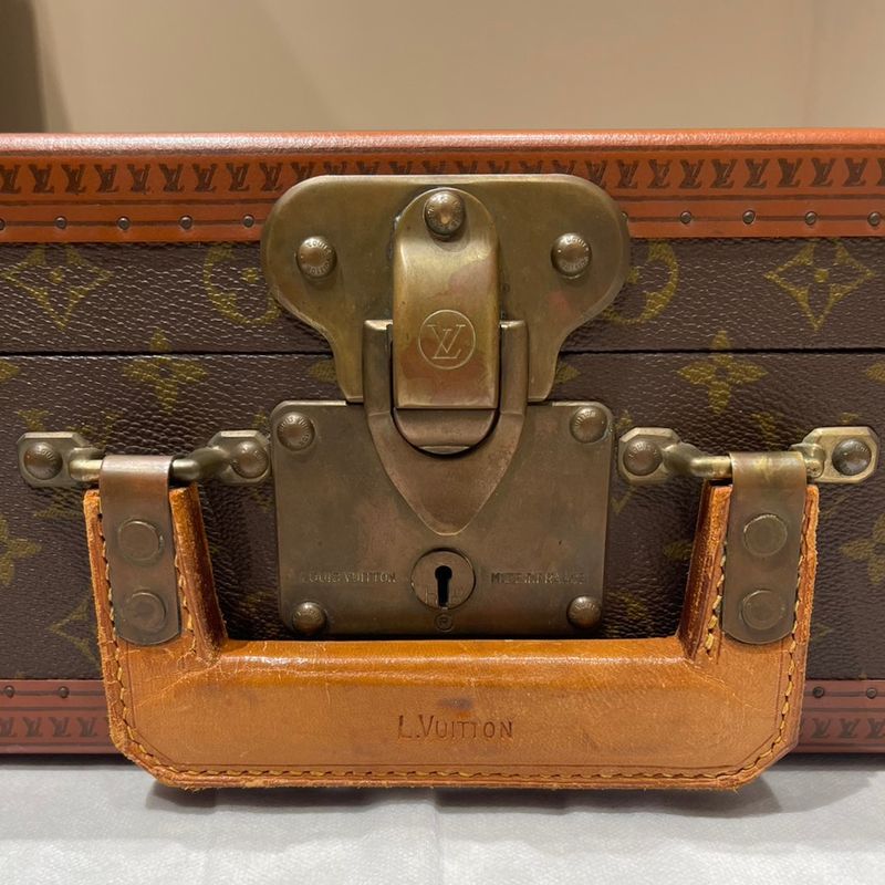 Louis Vuitton ⑤ M21424 Cotteville 40 Monogram Trunk Case Unisex Brown FREE