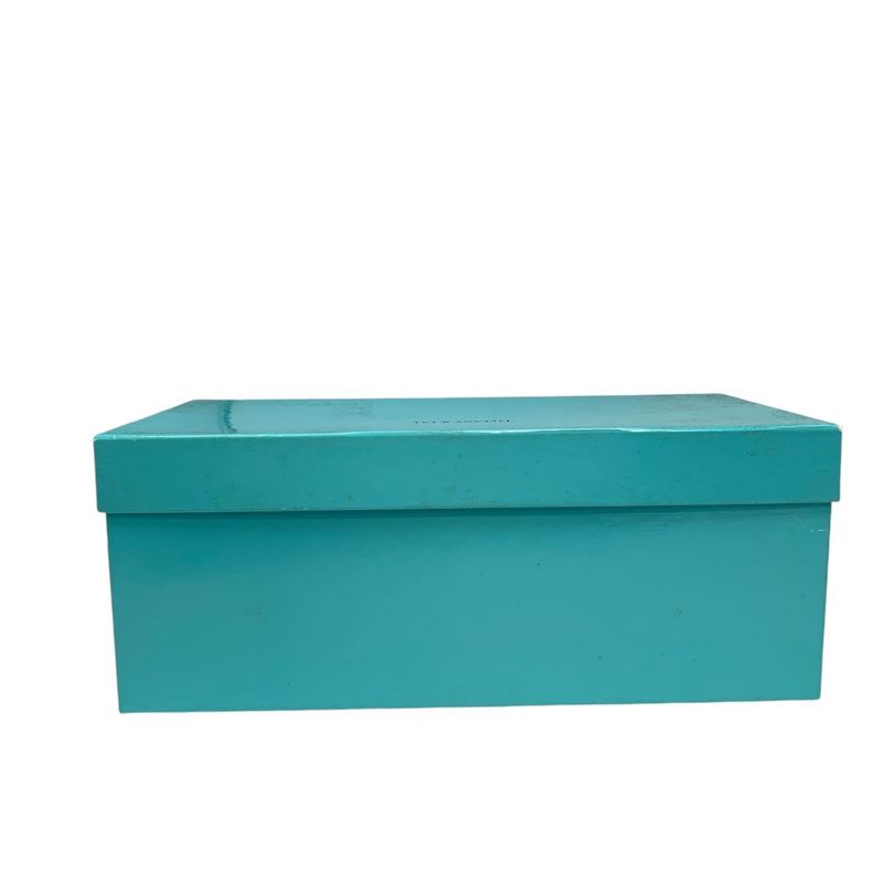 0982 Tiffany & Co Set of 2 Cups Flower Design White Pair of Mugs Boxed Used