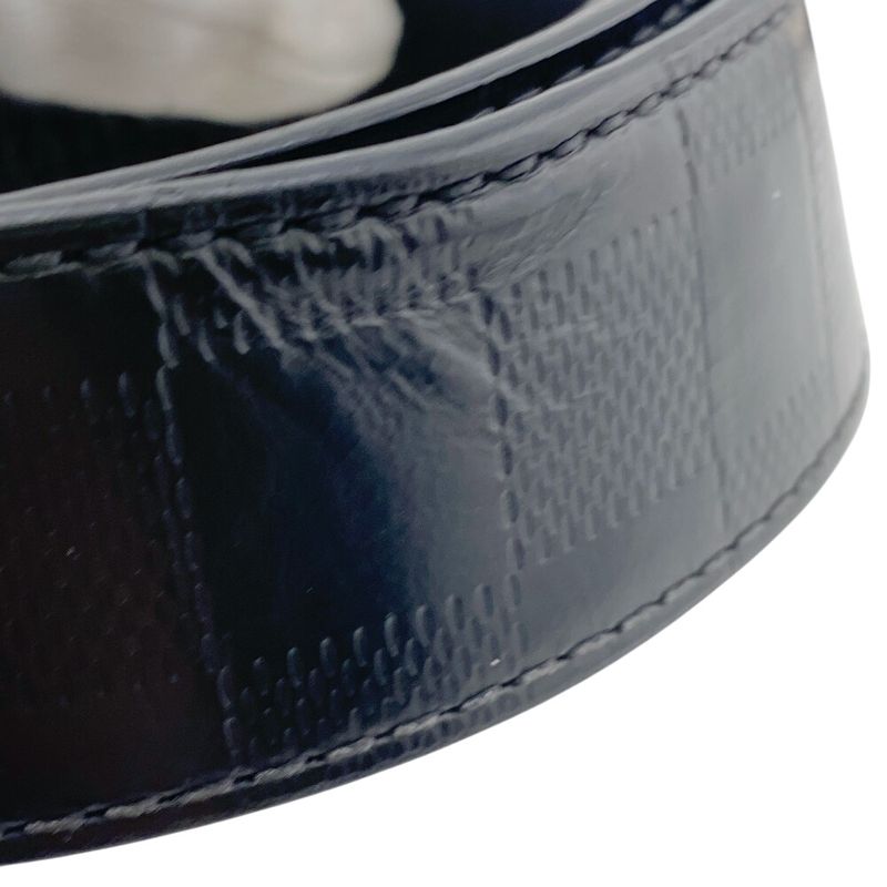 Louis Vuitton M9674 Damier Infini Belt Brand Jeans Dress Casual Business Black