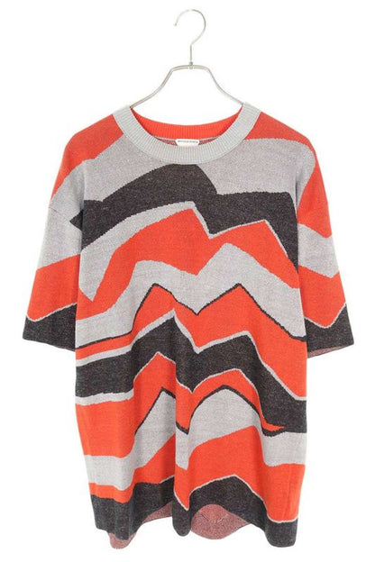 Bottega Veneta 785444 V3y20 Stripe Crew Neck Knit T-shirt Men's M
