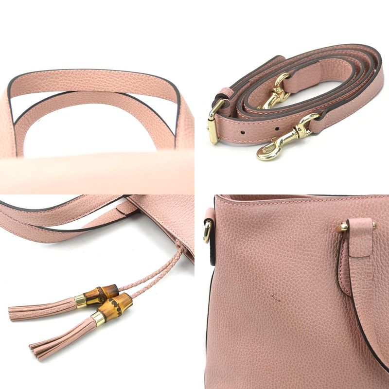 Gucci Shoulder Bag Handbag Bamboo 449643