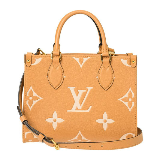 Louis Vuitton Tote Bag On The Go PM Beige
