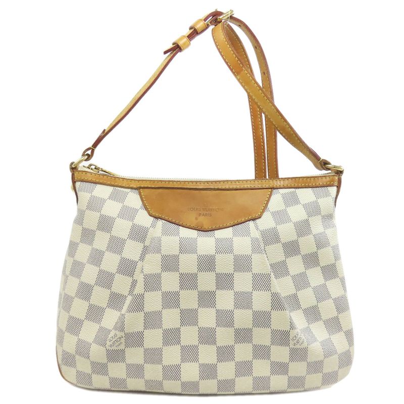 Louis Vuitton N41112 Syracuse PM Shoulder Bag Damier Canvas Women