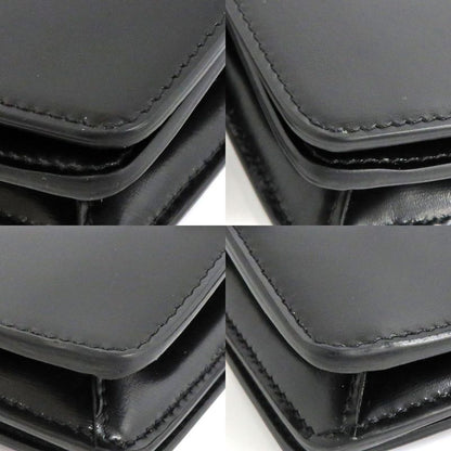 Celine Trapeze Triomphe Bag 199283bf438no Leather Black Gold Hardware