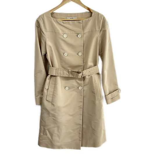 Prada Coat Size 38 S Women - Beige Long Sleeves / Spring / Autumn
