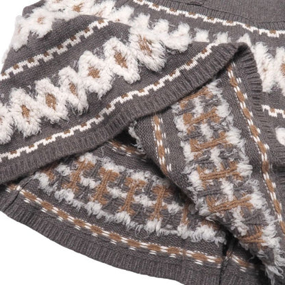 Chanel Dress Size 44 P62 Seventh Sleeve Flared Sleeves Knit Dress Gripore