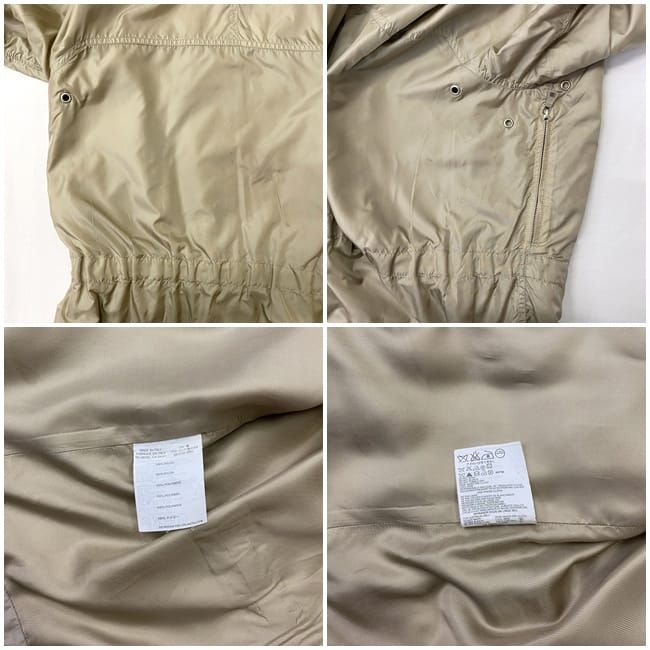 Prada Blouson Beige Sport 280562 Excellent Condition Cleaned