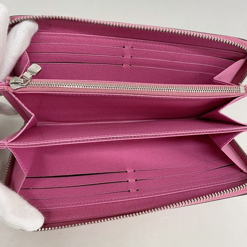 Louis Vuitton Epi Zippy Wallet M69347 Rose Pondicheri Women's Long Wallet