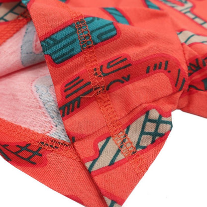 Hermes Short Sleeve T-Shirt Micro T-Shirt Cotton Salmon X Multicolor 34 Green