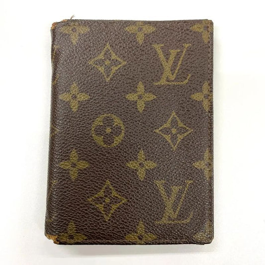 Louis Vuitton Monogram Portobier Identity Bifold Wallet Billfold Card Case Pass