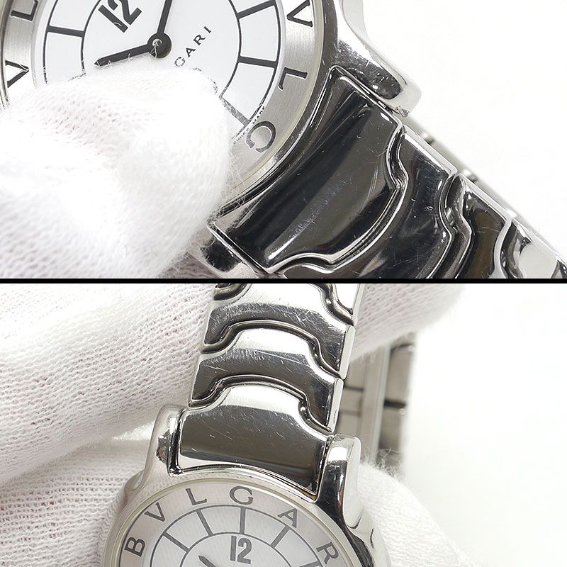 Bulgari Bvlgari Solo Tempo St29s White Dial Ladies