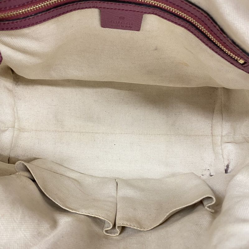 Gucci Handbag GG Canvas 353120 Canvas Brown Pink Gold Hardware Women