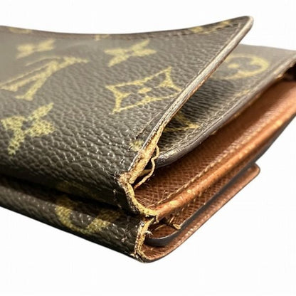 Louis Vuitton Monogram Portefeuille Elise M61654 Trifold Wallet For Women