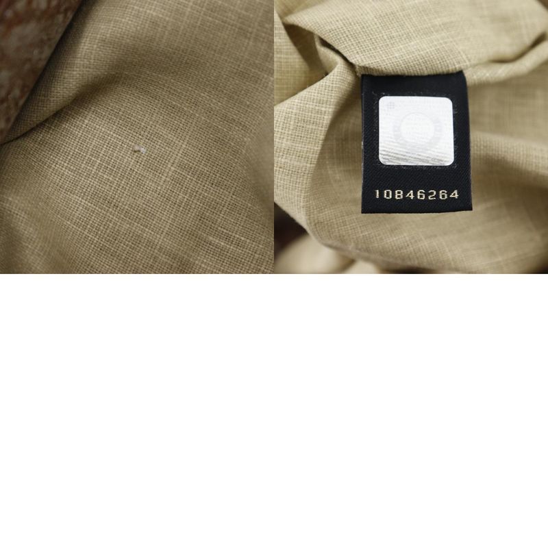 Bvlgari Bulgari Chandra Leather Silver/brown Women's Tote Bag