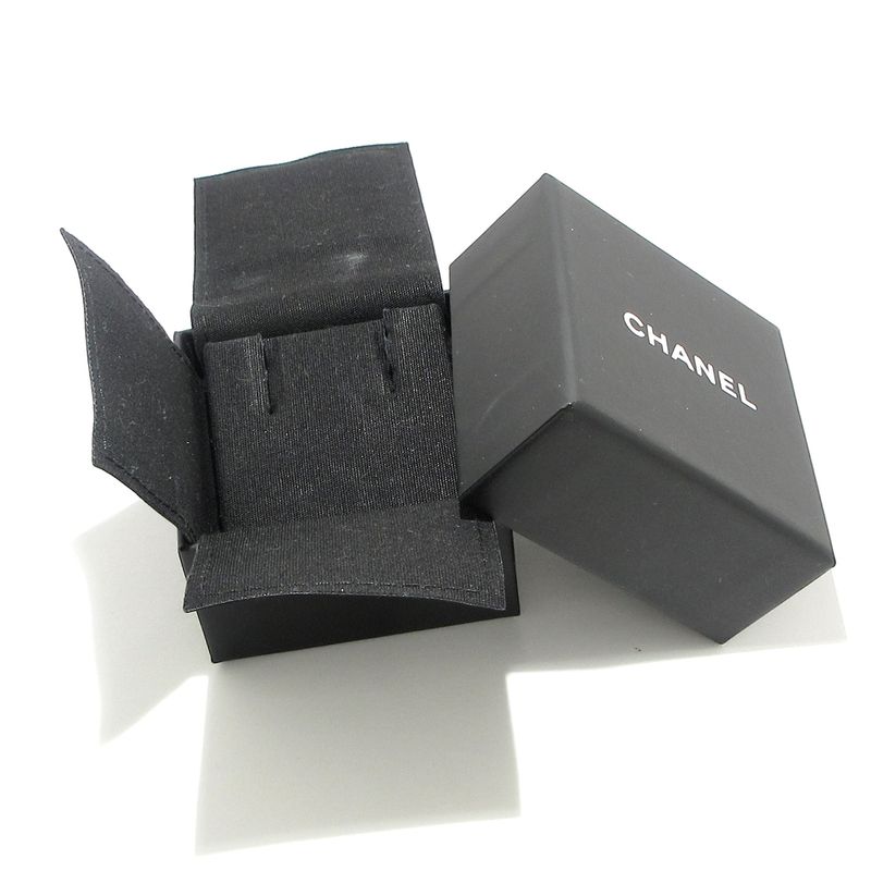 Chanel Earrings - Gold And Pink Coco Mark