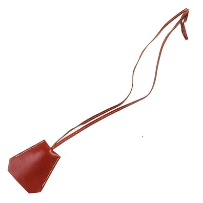 Hermes Margiela Period Leather Clochette Necklace Pendant Accessory Necklace