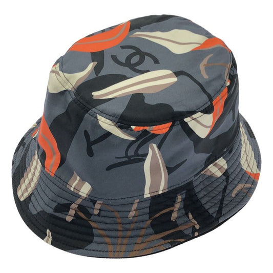 Chanel Coco Mark Reversible Bucket Hat - Unisex - Black - Women's