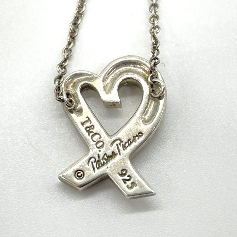 Tiffany & Co Tiffany & Co Paloma Picasso Loving Heart Necklace Sv925 Silver
