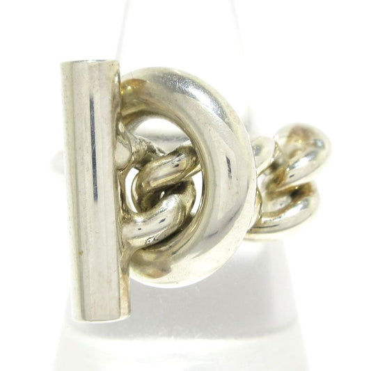 Hermes Ring Croisette Silver
