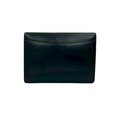 Celine Vintage Star Ball Logo Hardware Calf Leather Chain Shoulder Bag Pochette