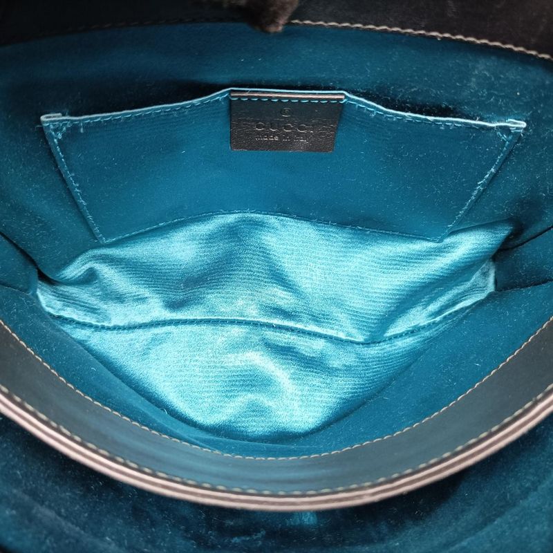 Gucci Ophidia Red And Black Suede 503877 I023532988