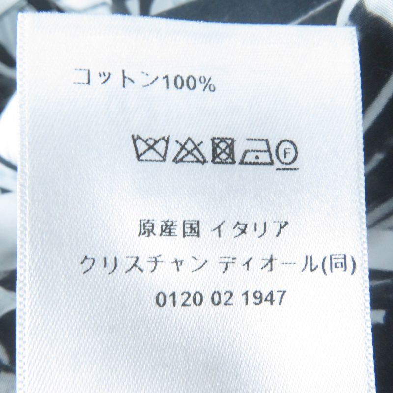 Christian DIOR 25SS 511b28a3a14 100% Cotton Monsieur DIOR Patchwork Motif Long