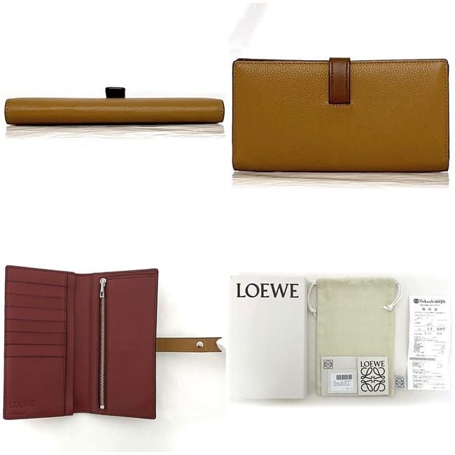 Loewe Foldable Long Wallet Vertical Wallet Large F22891