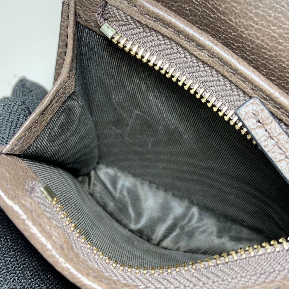 Gucci Ophidia GG Supreme Bifold Wallet 523155 8745 Beige X Brown