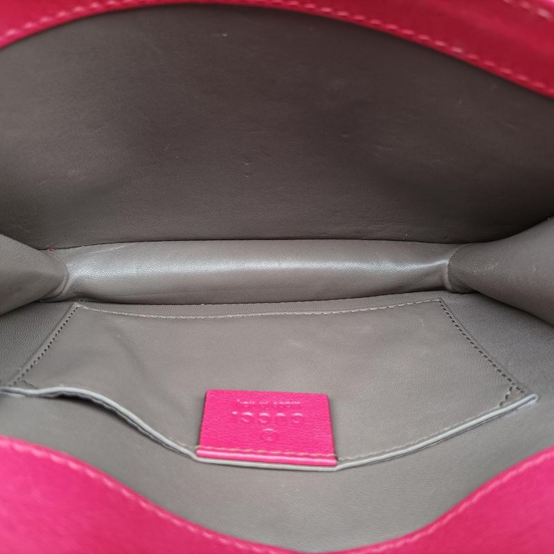 Gucci Interlocking G Pink Patent 387609 I018692915