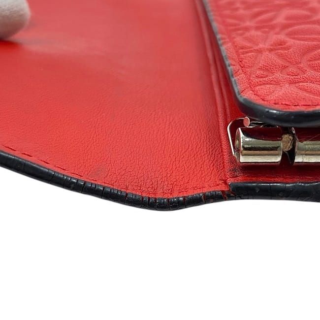 Loewe 6ribbon Key Case Red Repeat Anagram 160.17.010