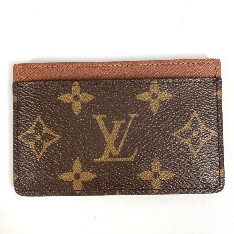 Louis Vuitton Card Case Card Case Porte Culte Surple M61733 Monogram Canvas