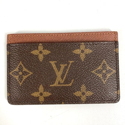 Louis Vuitton Card Case Card Case Porte Culte Surple M61733 Monogram Canvas