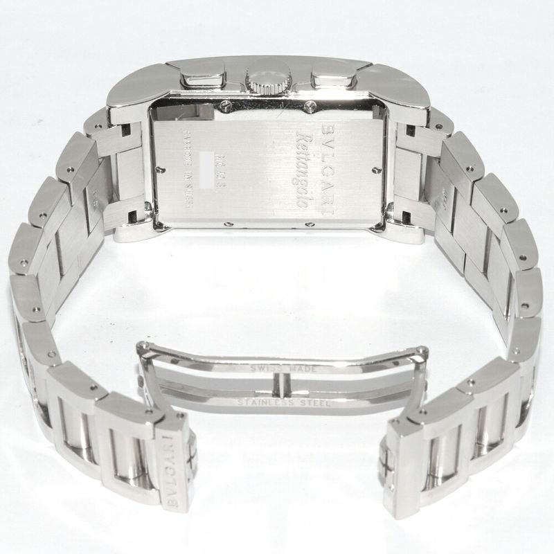 Bulgari Rettangolo Chrono Rtc49s Men's