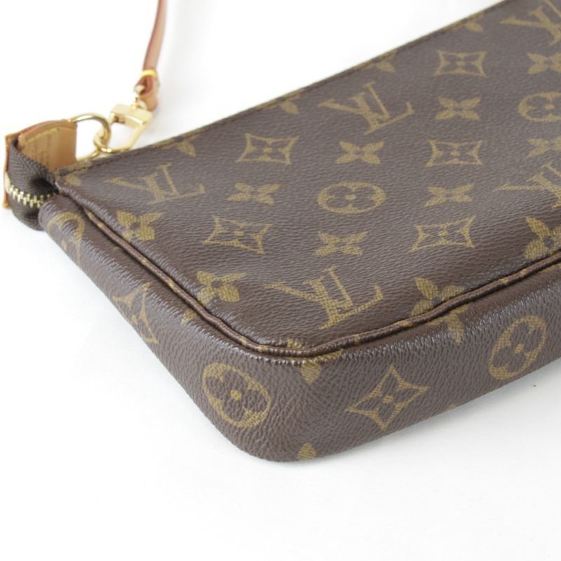 Louis Vuitton Pochette Accessoire M51980 Shoulder Bag Monogram Canvas Pouch