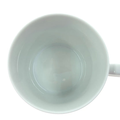 Hermes H Deco Mug White X Red