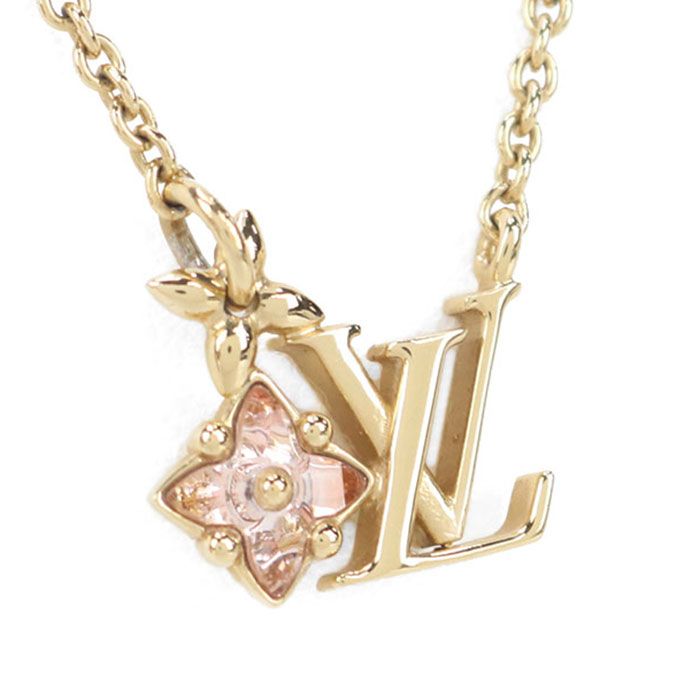 Louis Vuitton Collier Lou Glam M00783 Necklace Metal Ladies