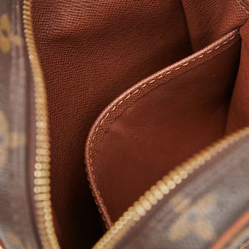 Louis Vuitton Monogram Danube Crossbody Shoulder Bag M45266 Brown PVC Leather