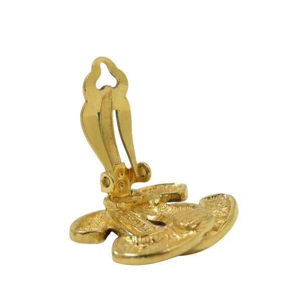 Chanel Matelasse Coco Mark One Ear Branded Accessories Earrings Ladies