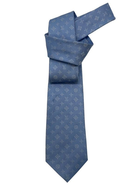 1626 Louis Vuitton Necktie Monogram Shadow M78955 Mr1253 Preowned