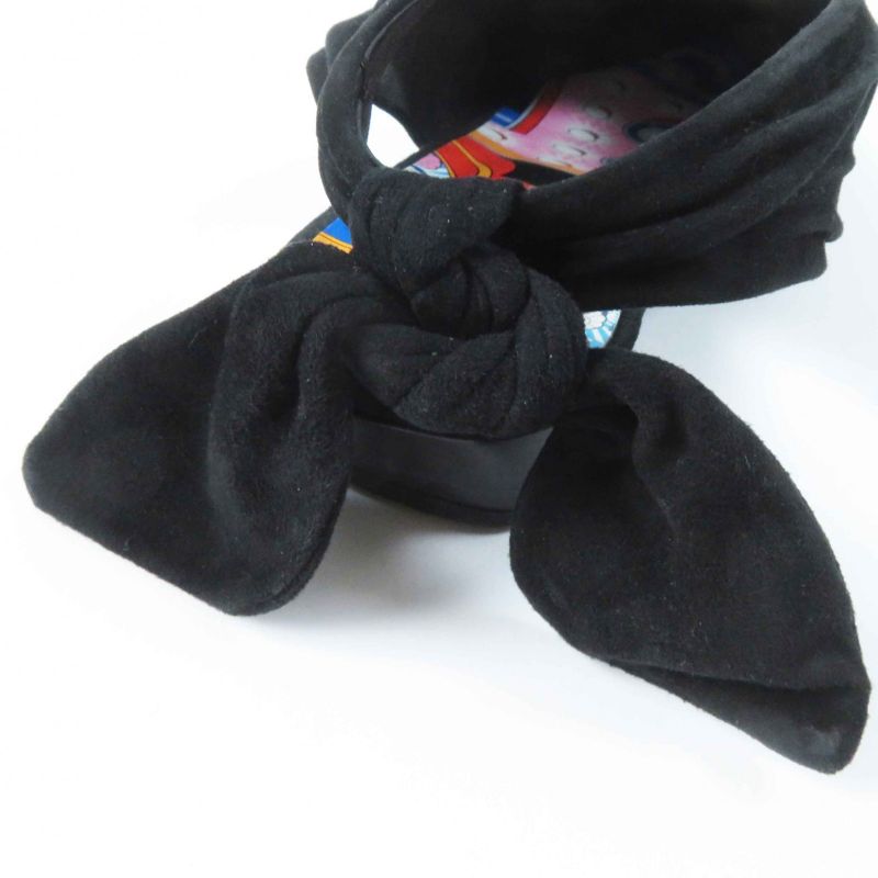 Hermes 2022 221013z Back Ribbon Pointed Toe Low Heel Suede Leather V Cut Pumps