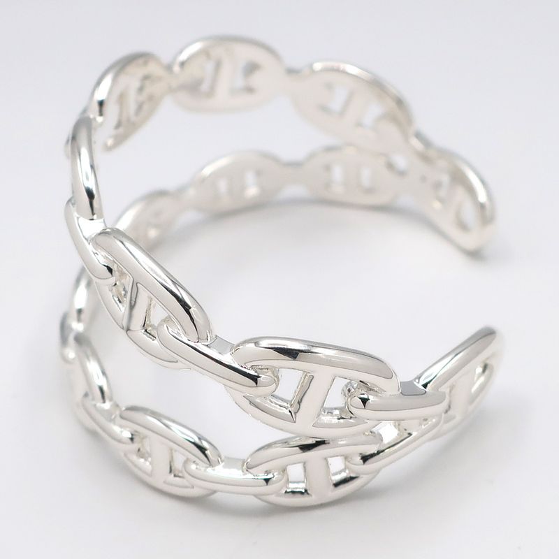 Hermes Chaine D'ancre Double Bracelet ST Silver - Ag925 Accessories -