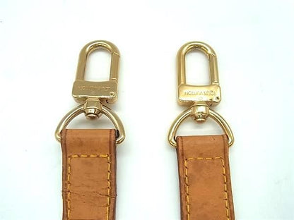 Louis Vuitton Leather Shoulder Strap For Bag Shoulder Crossbody Ladies Brown