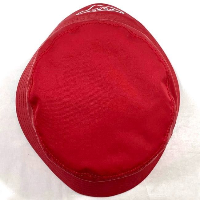 Prada Hat Red 2hc280 Excellent Condition Cleaned
